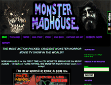 Tablet Screenshot of monstermadhouse.com